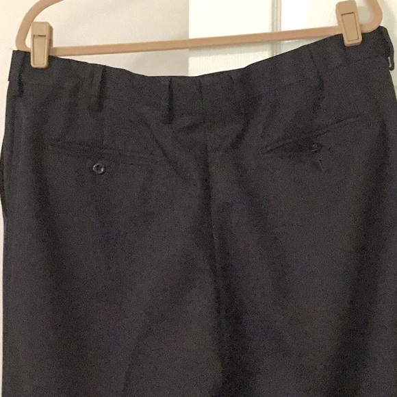 Saddlebred Men’s Black Dress Pants - Picture 3 of 5